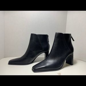 MANGO Black Ankle Booties